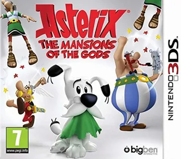 Asterix The Mansions Of The Gods (Europe)(En,Fr,Ge,Nl,Es,It) box cover front